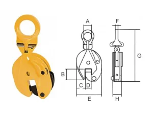 Захоплювач вертикальний з двома ступенями свободи Haklift